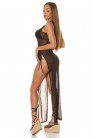 KouCLa Long Transparent Micro Mesh Dress  (105596) - 3