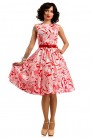 Летнее платье с цветочным узором X5349 (105349) - цена