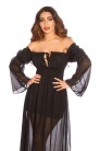Long Black Off Shoulder Dress KC513 (105513) - 4