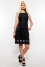 Linen Dress with Embroidery XT-130 (105130) - оригинальная одежда