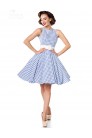 Хлопковое платье в стиле 50-х (105253) - материал