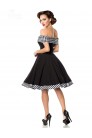 Ретро-платье с открытыми плечами (105254) - цена