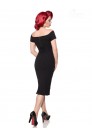 Чорне плаття в стилі Ретро Belsira (105266) - оригинальная одежда