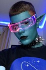 Очки Cyberpunk LED Futuristic (905153) - 5