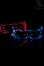 Cyberpunk LED Futuristic Glasses (905153) - 4