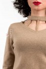 Natural Sheep Wool Jumper X1211 (111211) - цена