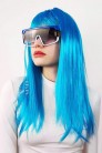 Cosplay Couture Light Blue Long Wig (503027) - цена