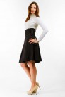 X-Style High Waist Corset Look Skirt (107075) - 3