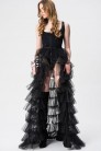 Festival Long Black Mullet Over-skirt X7217 (107217) - оригинальная одежда