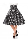 Rockabilly Polka Dot Skirt B7129 (107129) - оригинальная одежда