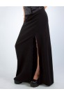 Xstyle Long Black Skirt with Slit (107087) - оригинальная одежда