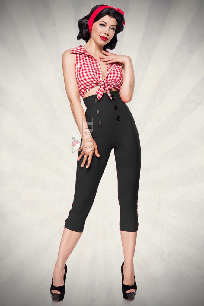 Belsira Retro Fitted Pants