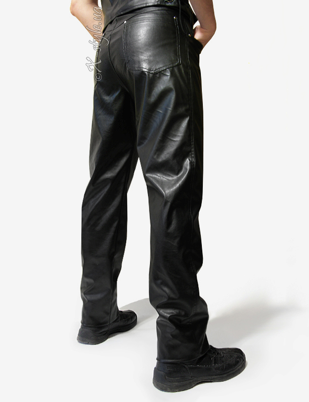 Xstyle Men's Faux Leather Pants