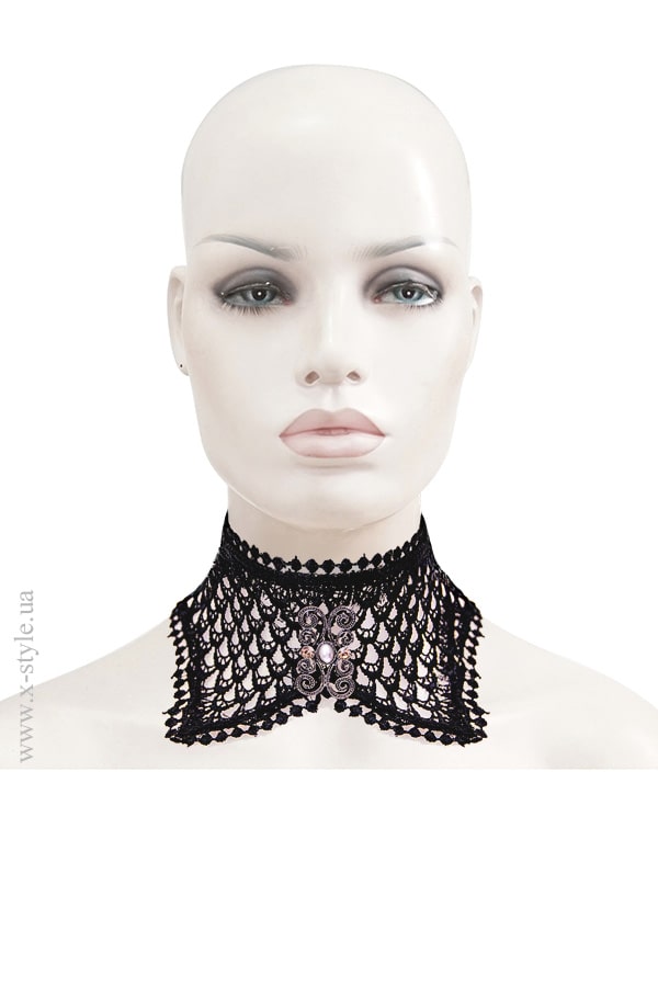 Anabella Lace Necklace-Collar