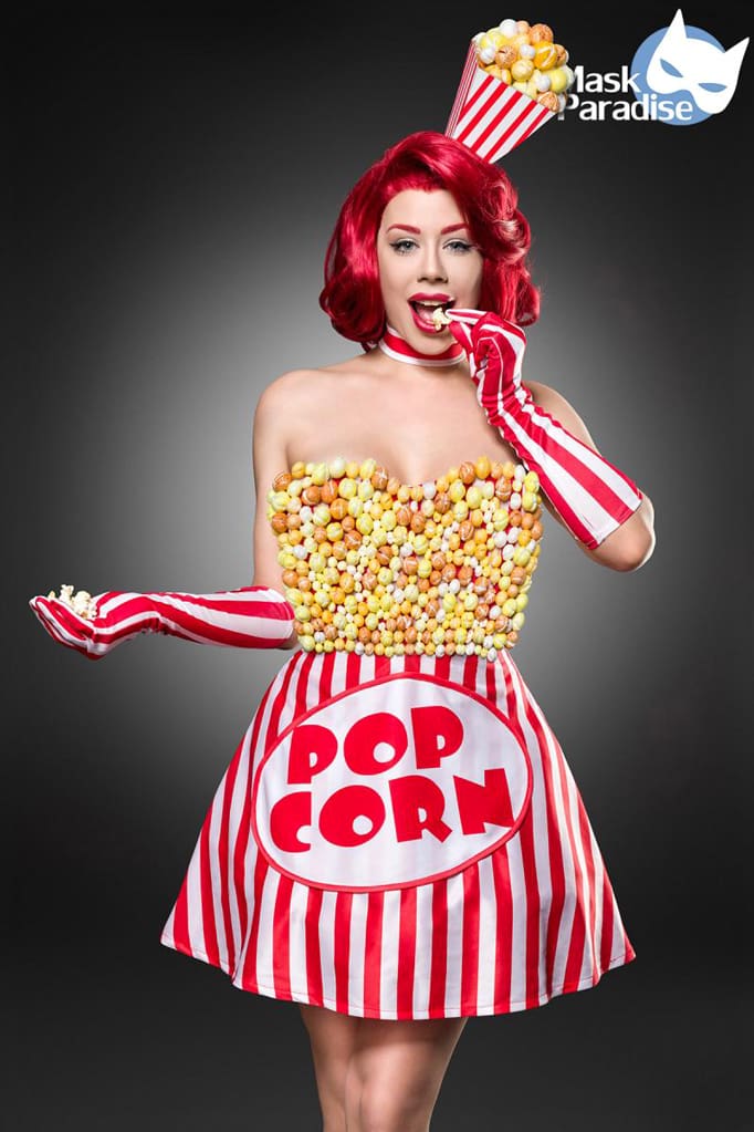 Popcorn Girl Costume M8073