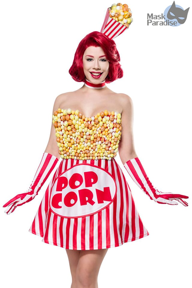 Popcorn Girl Costume M8073