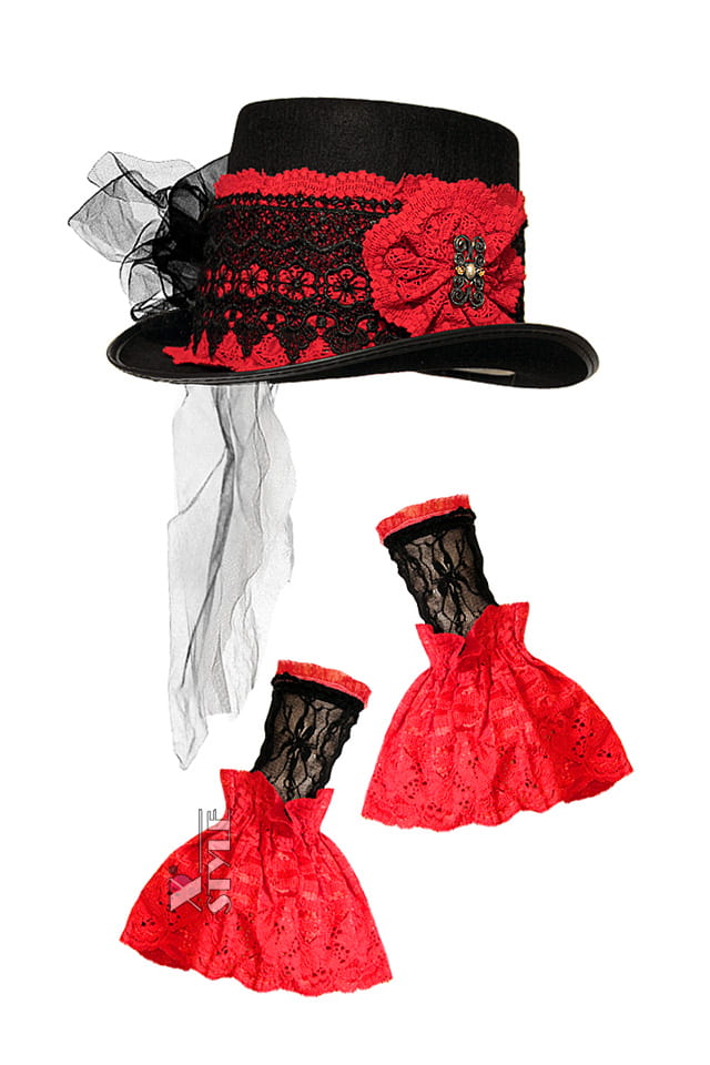 Carnival Women's Hat and Gloves Set