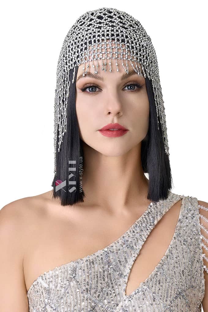 UF-Vintage 1920s Beaded Headdress