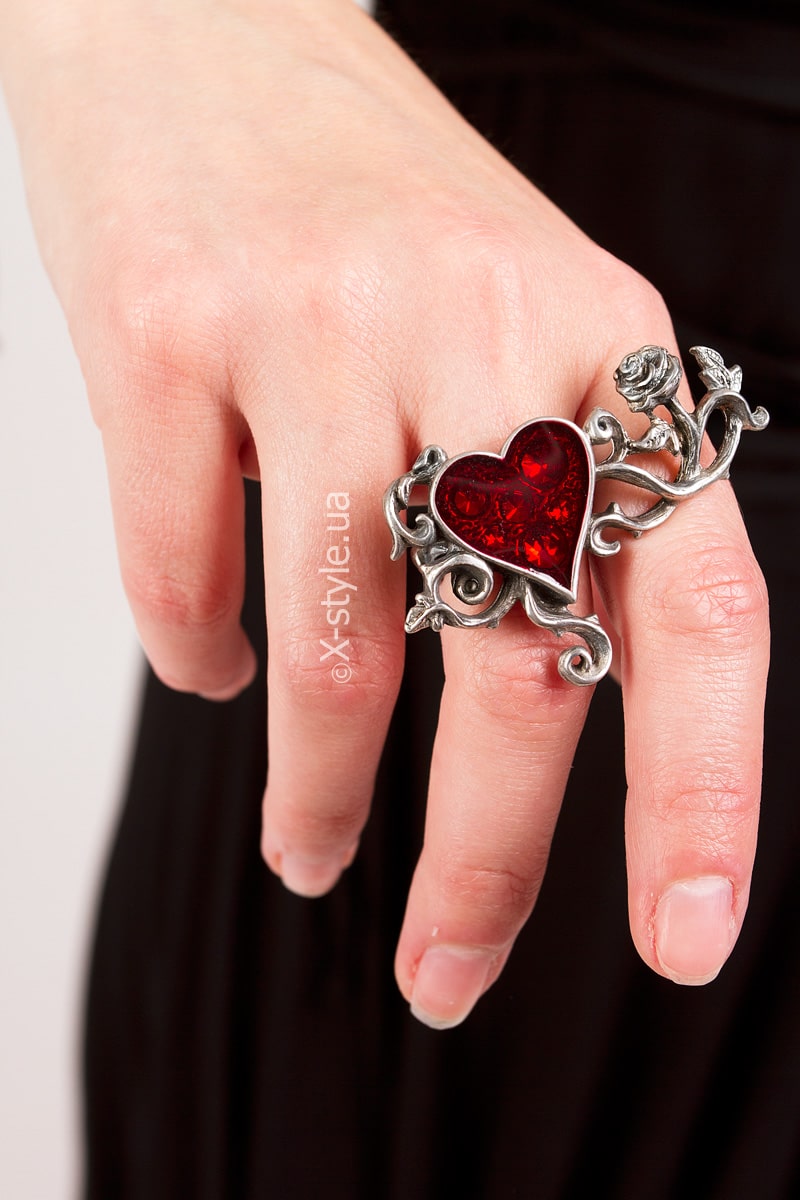 Alchemy Gothic Two Finger Ring