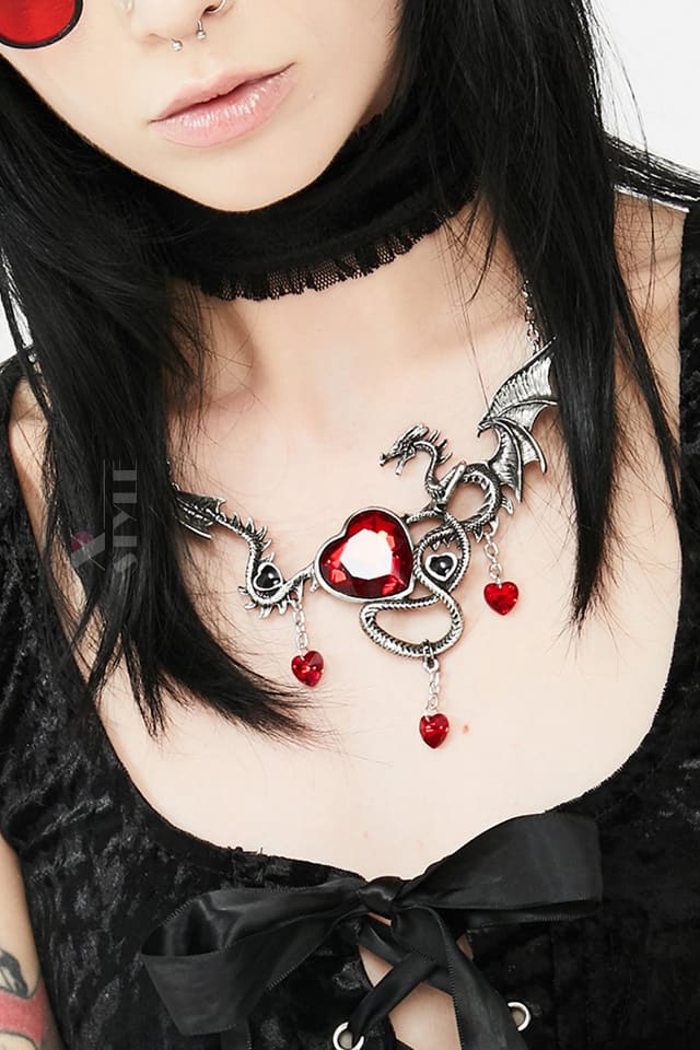 Heart Keeper Dragon Necklace