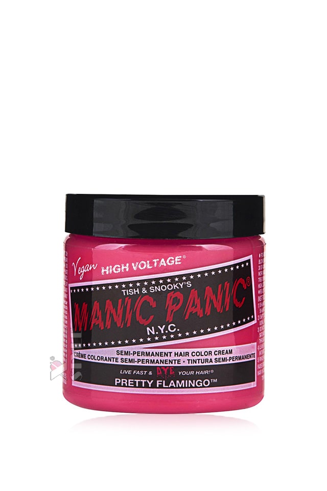 Pretty Flamingo High Voltage cream hair dye