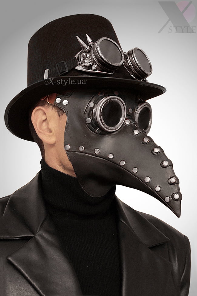 Plague Doctor Set (hat, mask, goggles)