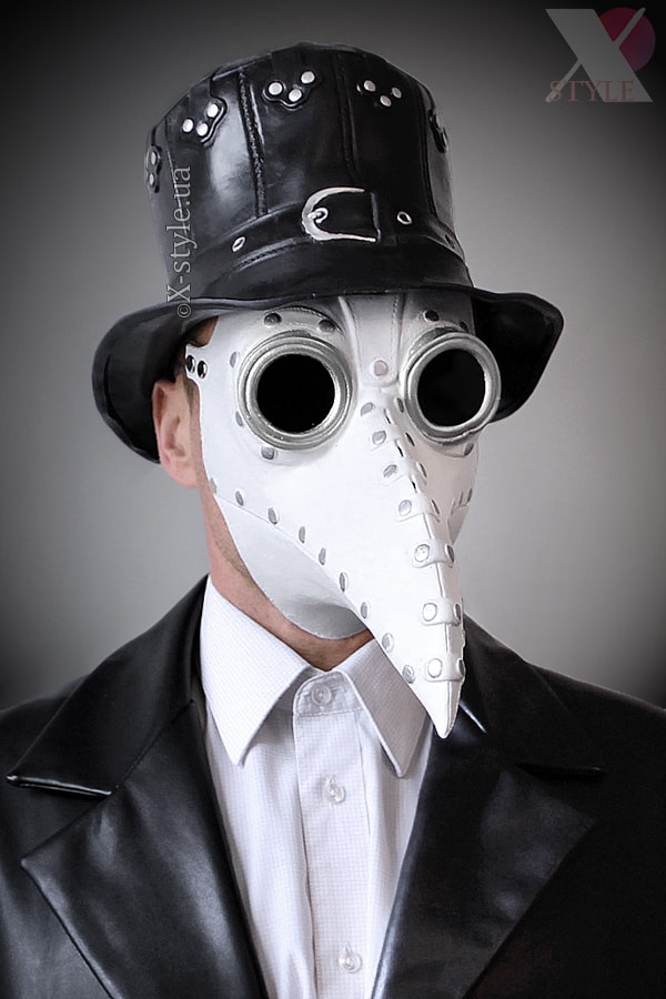 White Plague Doctor Mask XA1072