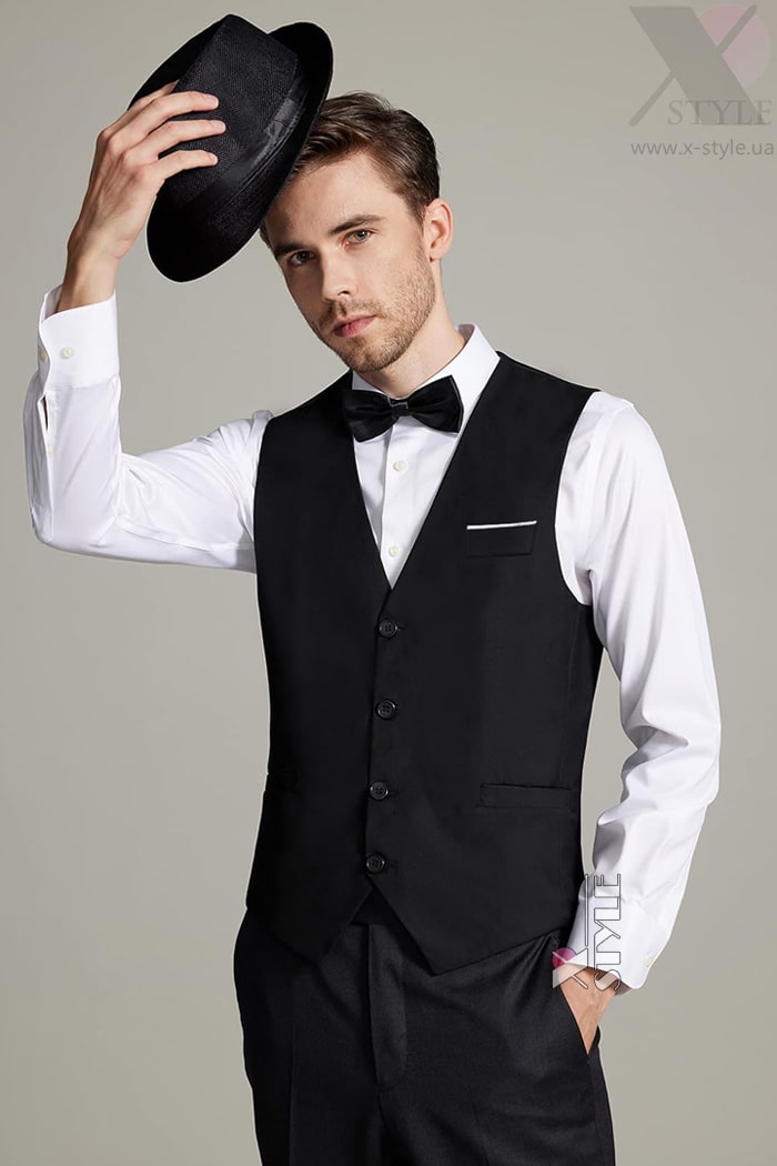 Gatsby 1920s Men's Vest CC3017