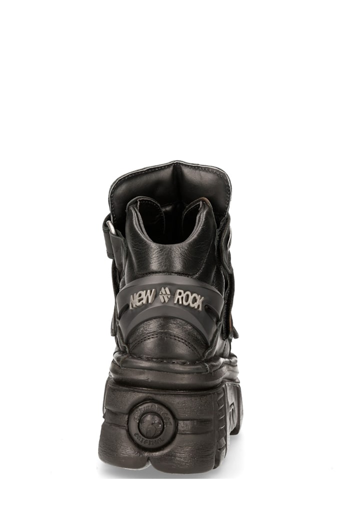 Черные кожаные ботинки на платформе TOWER LATERAL