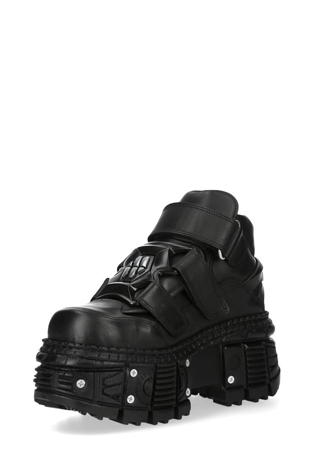 New Rock Y2K OVERTANK Chunky High Platform Sneakers