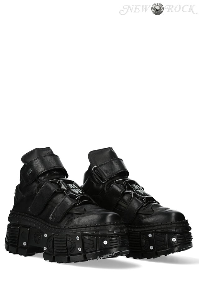 New Rock Y2K OVERTANK Chunky High Platform Sneakers