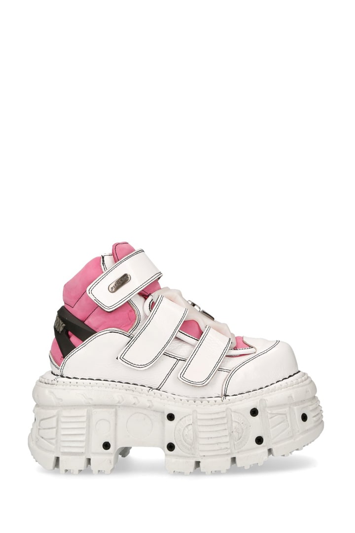 New Rock sneakers with screws (leather + nubuck)