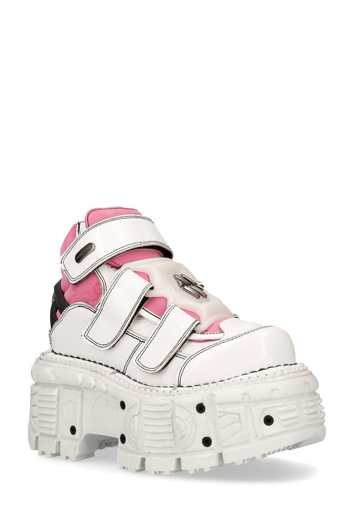 New Rock sneakers with screws (leather + nubuck)