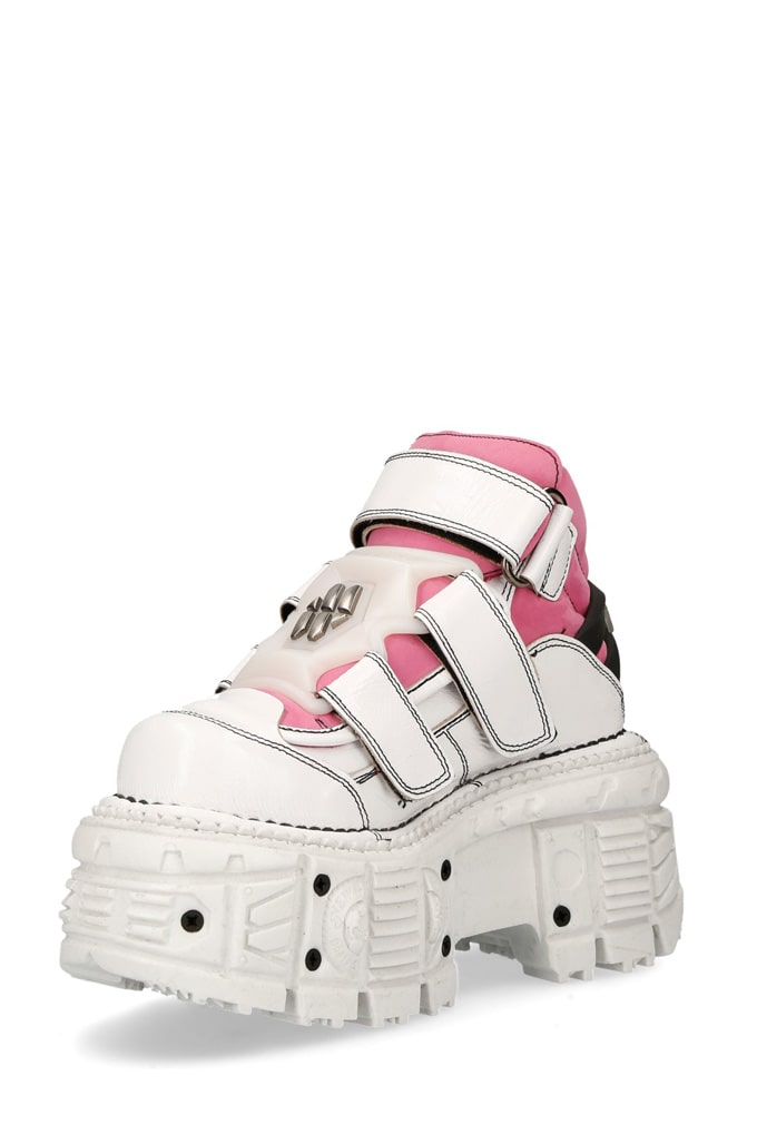 New Rock sneakers with screws (leather + nubuck)
