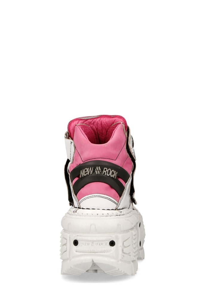 New Rock sneakers with screws (leather + nubuck)