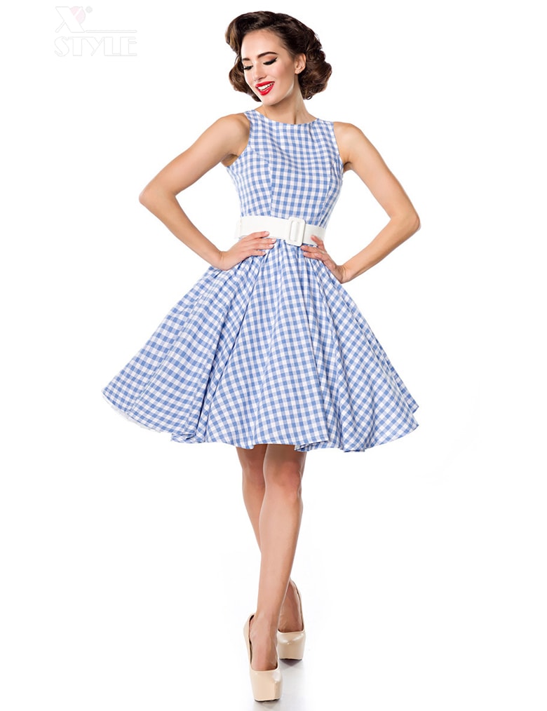 Check Vintage 50s Dress