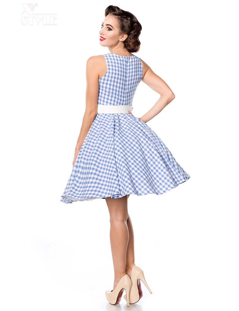 Check Vintage 50s Dress