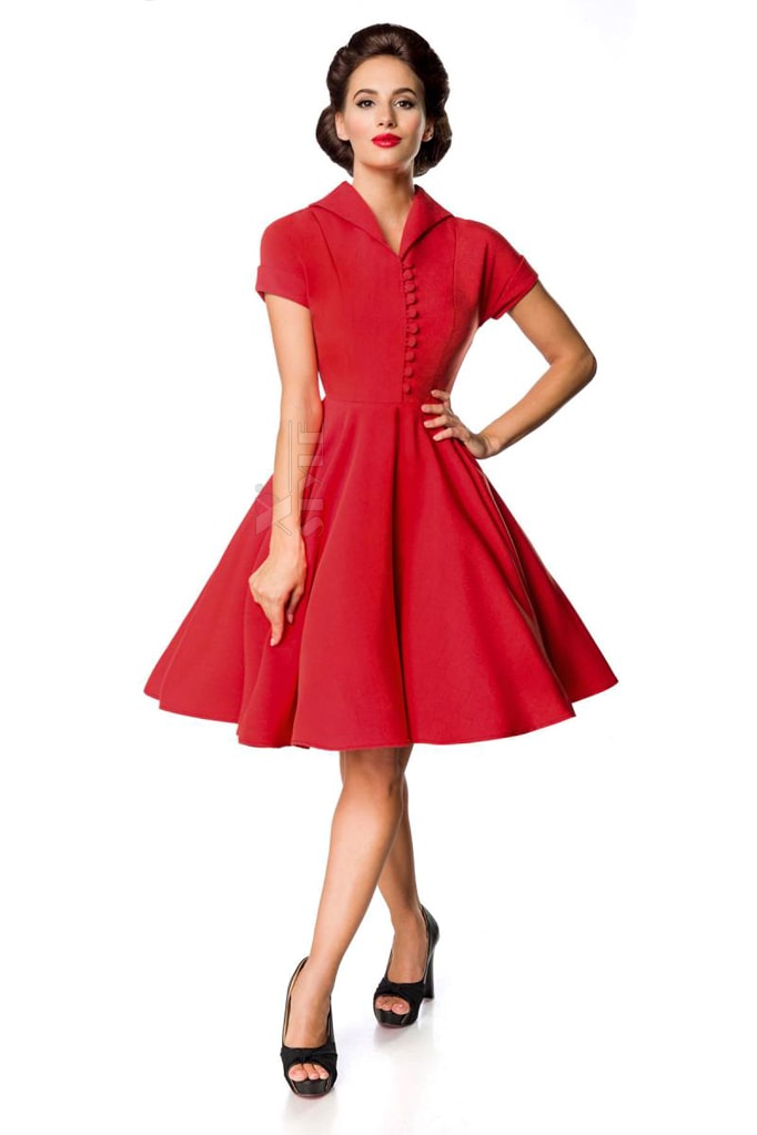 Червона сукня Retro B5401
