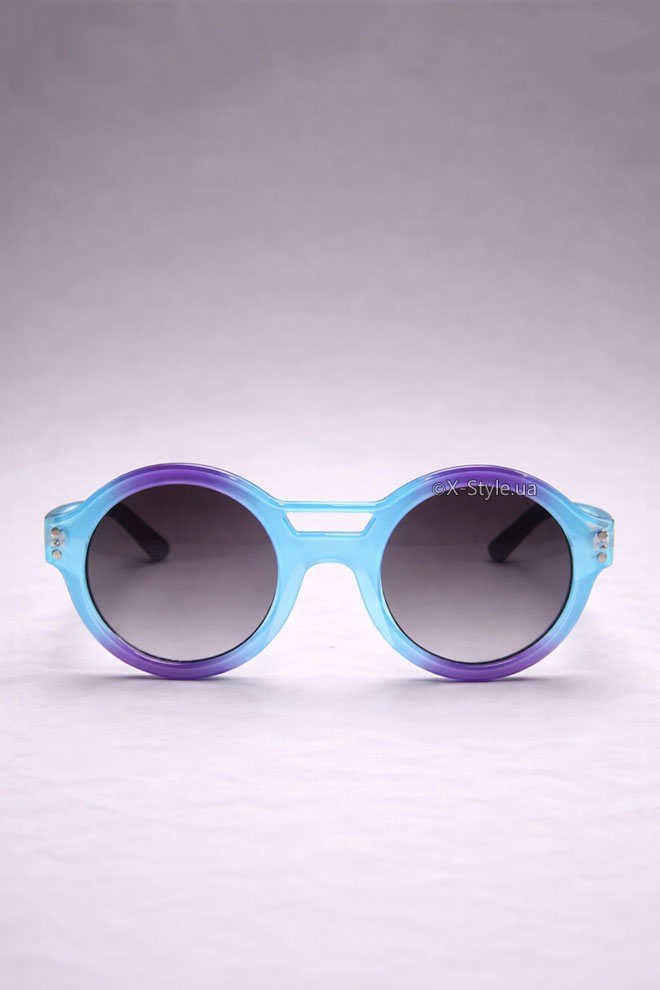 Жіночі градієнтні сонцезахисні окуляри X5054 + чохол