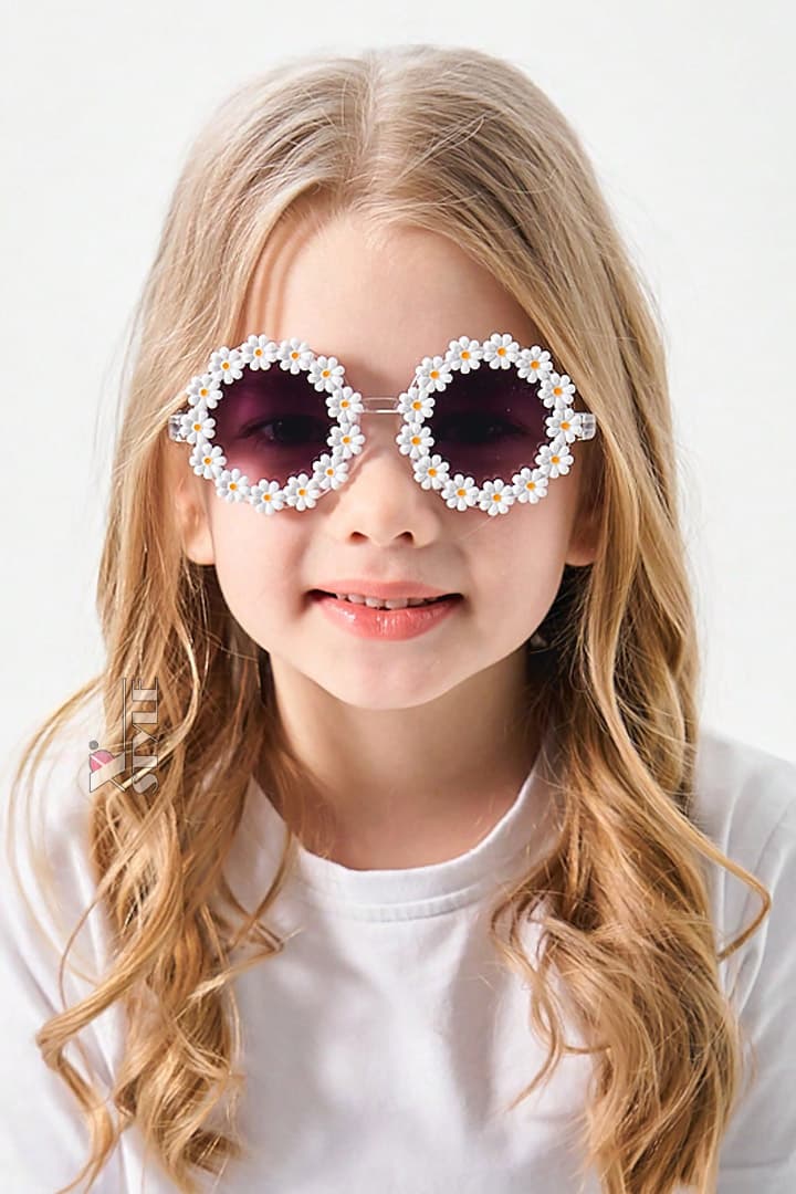 Дитячі сонцезахисні окуляри "ромашки"