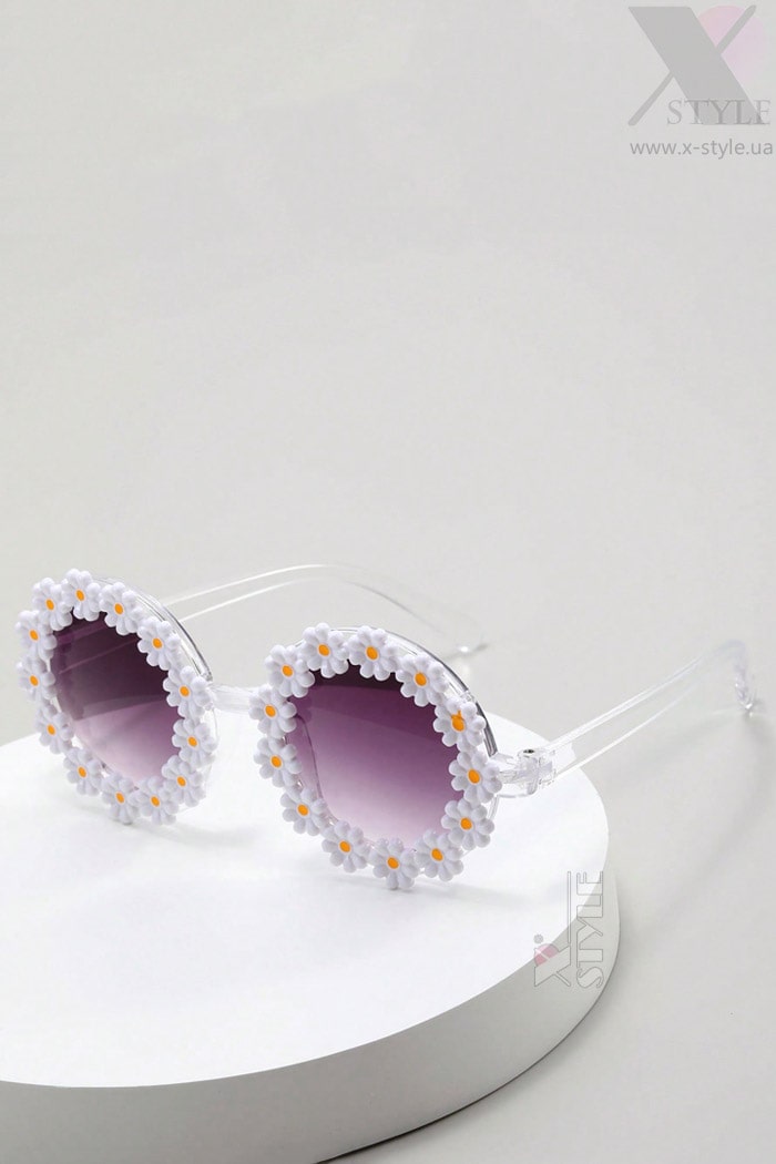 Дитячі сонцезахисні окуляри "ромашки"