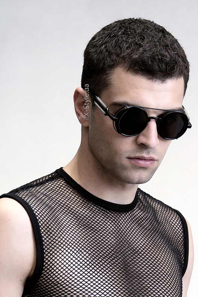 Мужские и женские имиджевые очки с пружинами + чехол