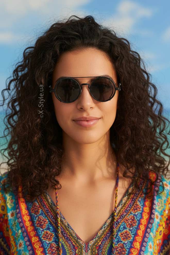 Мужские и женские имиджевые очки с пружинами + чехол