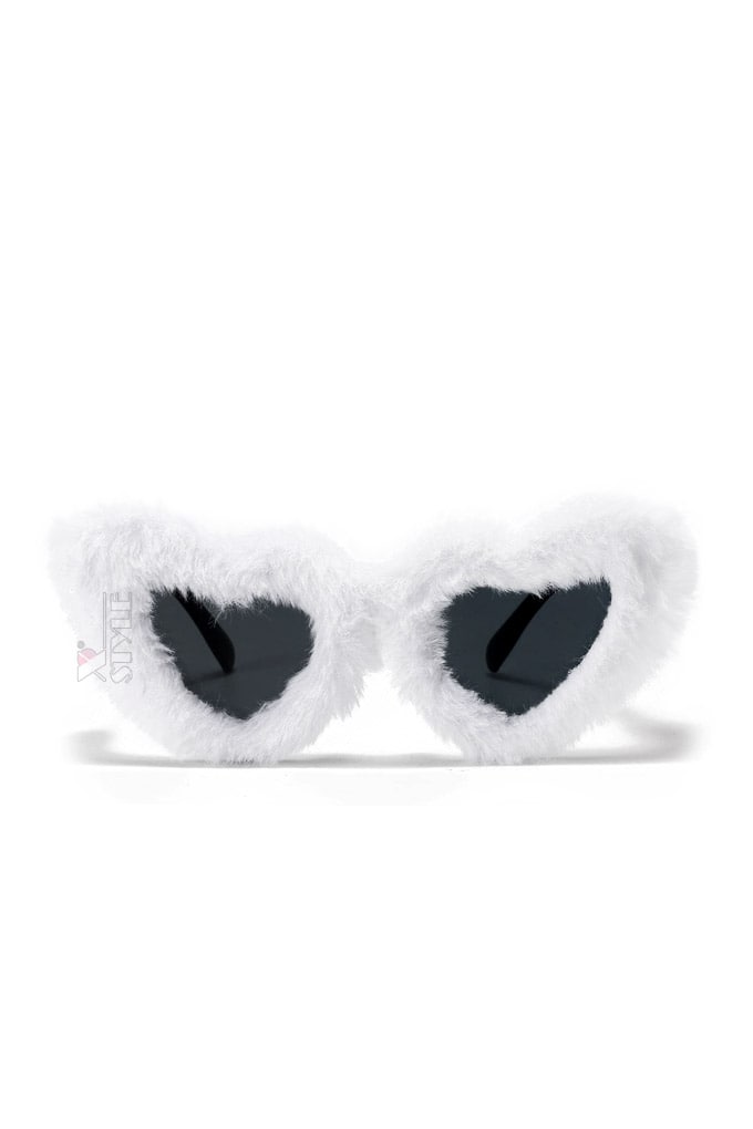 Festival Faux Fur Sunglasses X5151