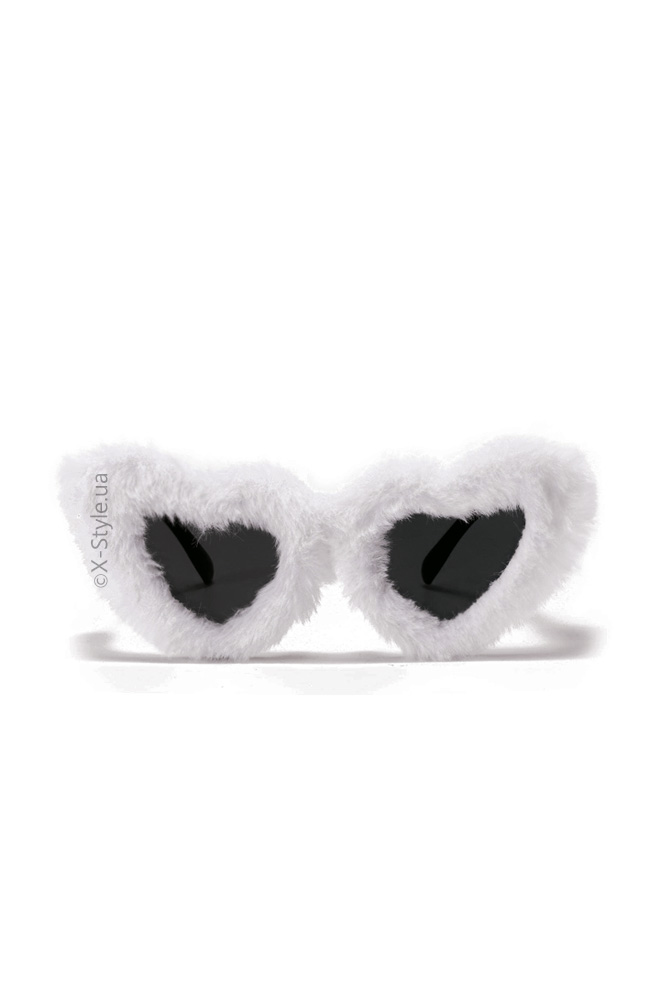 Пушистые очки в фестивальном стиле X5151