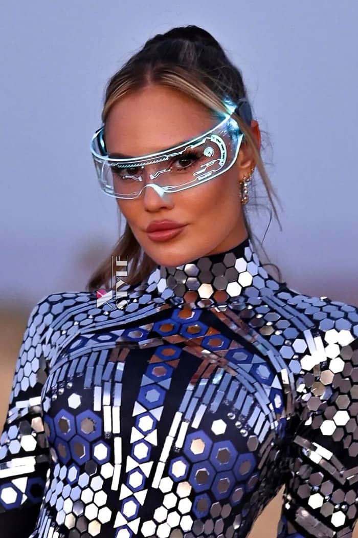 Cyberpunk LED Futuristic Glasses