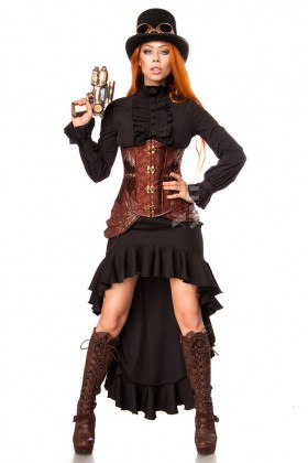 Юбка со шлейфом Steampunk Fighter Юбка со шлейфом Steampunk Fighter