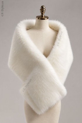 Fur Shawl for Cruella and Gatsby Costume