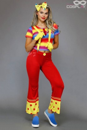 Женский костюм клоуна Cosplay Couture