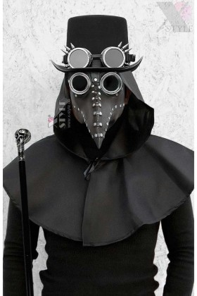 Plague Doctor Costume (mask, cape, hat, glasses, cane)